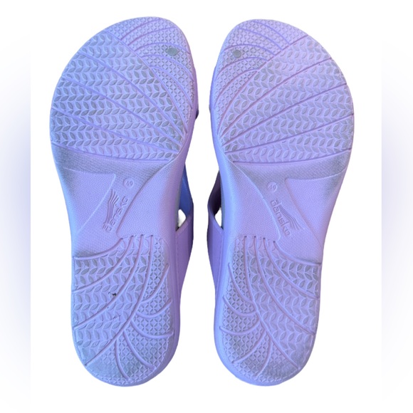 Dansko Krystal Pink and Purple Sandal Cushioned Platform Women’s Size 9.5/10 EUC - Picture 7 of 8